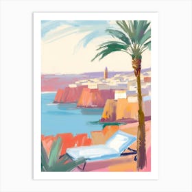 Sahara Beach Peaceful Morocco Art Print