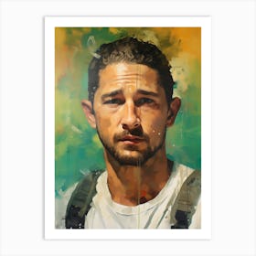 Shia Labeouf (1) Art Print