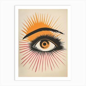 Eye Of The Tiger 1 Art Print