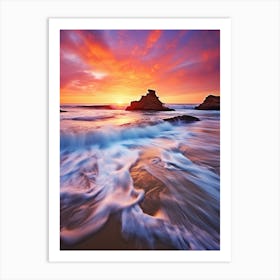 Sunset in Laguna Art Print