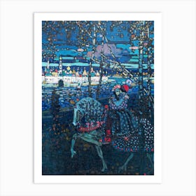 Night On Horseback Art Print