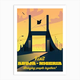 Visit Abuja Nigeria Art Print