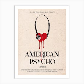 American Psycho Movie Art Print
