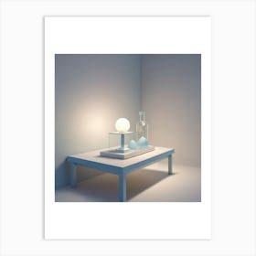 Table Lamp Art Print