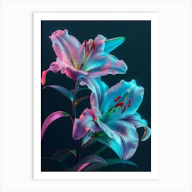 Lily Art 1 Art Print