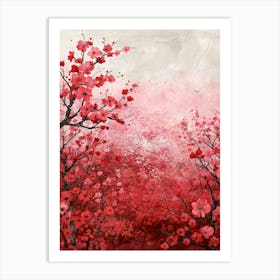 Cherry Blossoms Canvas Print Art Print