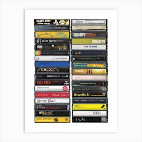 2005 Music - Cassette Print Art Print