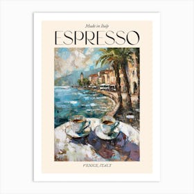 Venice Espresso Made In Italy 4 Poster Art Print