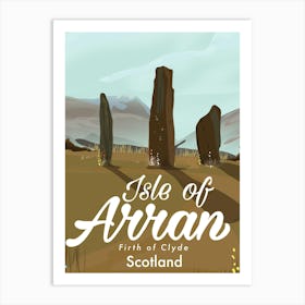 Isle of Arran Scotland Art Print