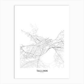 Tallinn Art Print