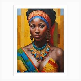 African Woman 2 Art Print