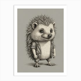 Hedgehog 20 Art Print