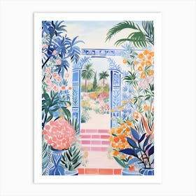 Matisse Inspired Fauvism Garden Botanical Poster Art Print