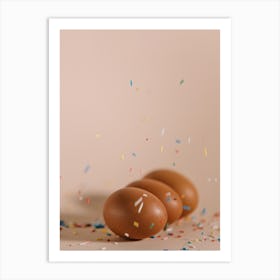 Confetti Eggs Art Print