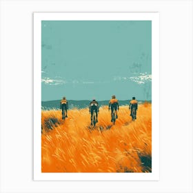 Bikers Art Print