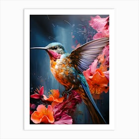 Winged Wonder The Lone Bird Art Print