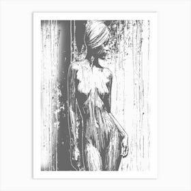 Nude Woman Art Print