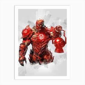 Red Lantern Atrocitus Art Print