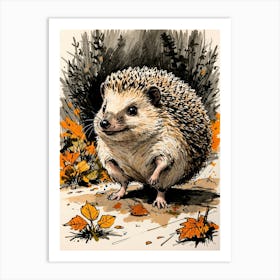 Hedgehog 3 Art Print