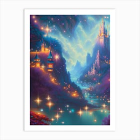 Fantasy Castle 1 Art Print