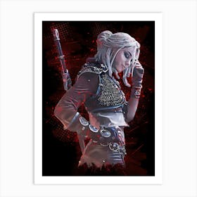 Ciri  Art Print