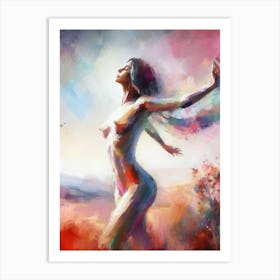 woman Art Print