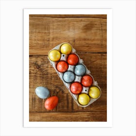 Easter Eggs 646 Art Print