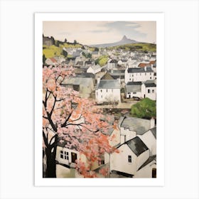 Conwy (Wales) Painting 4 Art Print