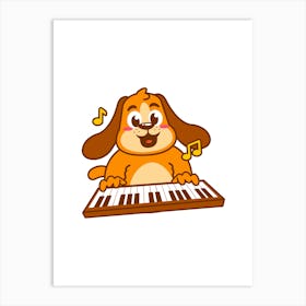 Prints, posters, nursery and kids rooms. Fun dog, music, sports, skateboard, add fun and decorate the place.21 Art Print