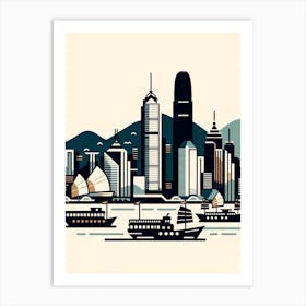 Hong Kong Art Print