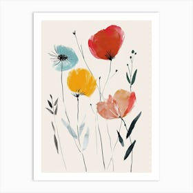 Mod Moment Mid Century Style Art Print