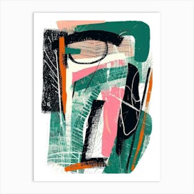 Abstract Painting 1925 Art Print