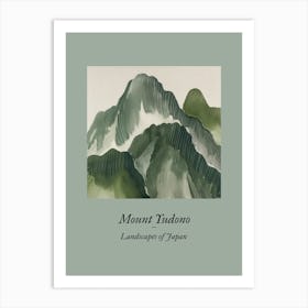 Landscapes Of Japan Mount Yudono 45 Art Print