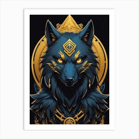 Wolfe 1 Art Print