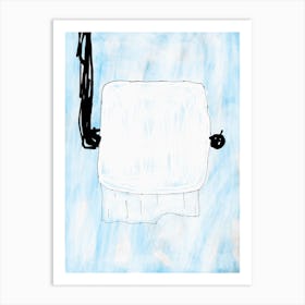 Toilet Paper Holder Art Print