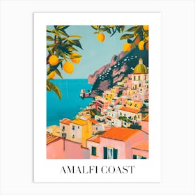 Amalfi Coast Italy Art Print