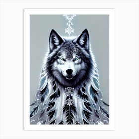 Wolf Art 2 Art Print