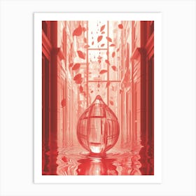 Water Drop 11 Art Print