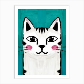 Cat Portrait 7 Art Print