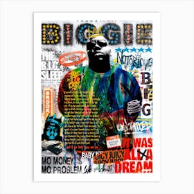 BIGGIE vol.2 Art Print