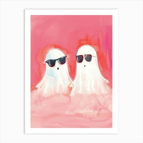 Ghosts In Sunglasses 4 Art Print