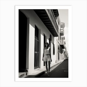 Puerto Rico, Black And White Analogue Photograph 4 Art Print