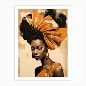 African Woman 4 Art Print