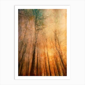 Autumn Inferno Art Print