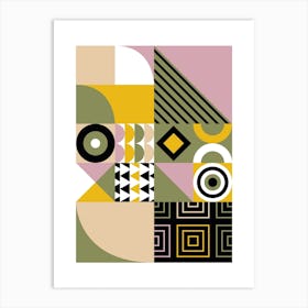 Bauhaus style 6 Art Print