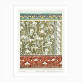 Snowdrop From The Plant And Its Ornamental Applications (1896), Maurice Pillard Verneuil 1 Art Print