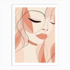 Portrait Of A Woman 4 Art Print