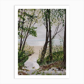 Baltic Sea & Henry Art Print