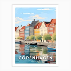 Copenhagen Travel Art Print