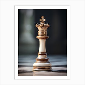 Chess Piece Art Print